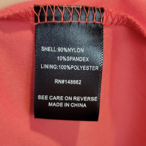 Torrid Lace V Neck Skater Dress Pink - Picture 6 of 9